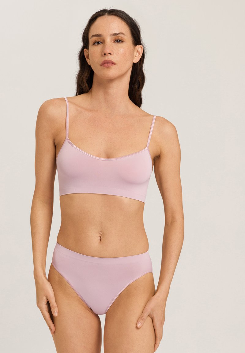 Hanro TOUCH FEELING - CROP - Topp - crepe pink