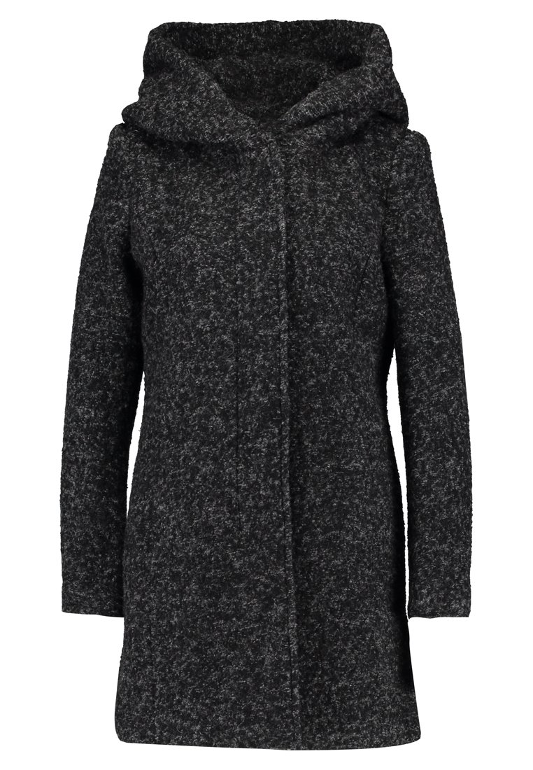 Jacket Only Wollmantel Mit Kapuze ONLY Klassischer Mantel Black - Main Image