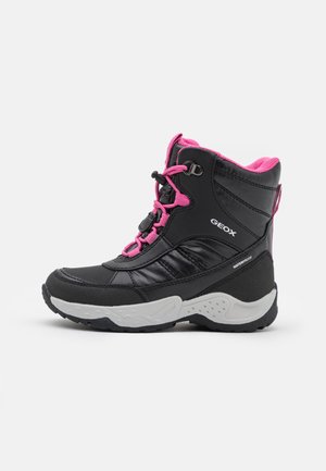 SENTIERO GIRL - Winter boots - black/fuchsia