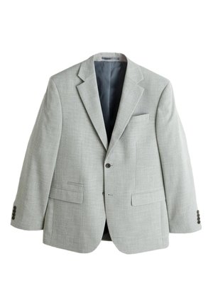 Next REGULAR FIT - SMART TEXTURED - Sakko - sage green