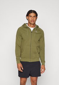 Kappa Φούτερ με φερμουάρ - green olive