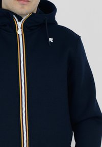 K-Way RAINER SPACER - Felpa con zip - blu