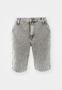 GARYVILLE - Shorts vaqueros - light gray wash
