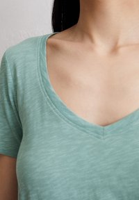 Marc O'Polo V-NECK REGULAR  - T-shirt basic - pure teal