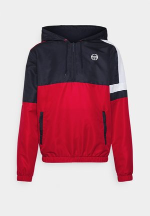 FASCIA TRAININGSJACKE - Verryttelytakki - navy/tango red