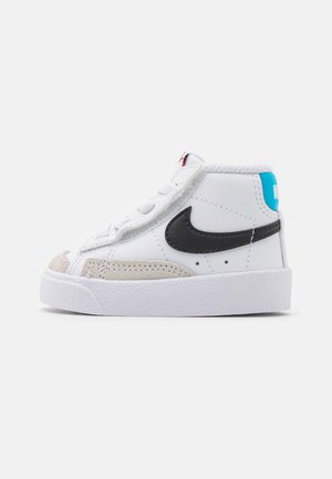 BLAZER MID 77 UNISEX - Sneakers hoog - white/black/blue lightning