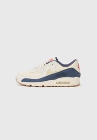 AIR MAX 90 - Sneakers - pale ivory/khaki/thunder blue/snail/dark brown/univ red