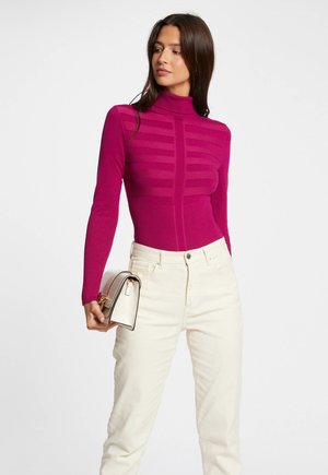 LONG SLEEVE TURTLENECK - Jersey de punto - rose fonce
