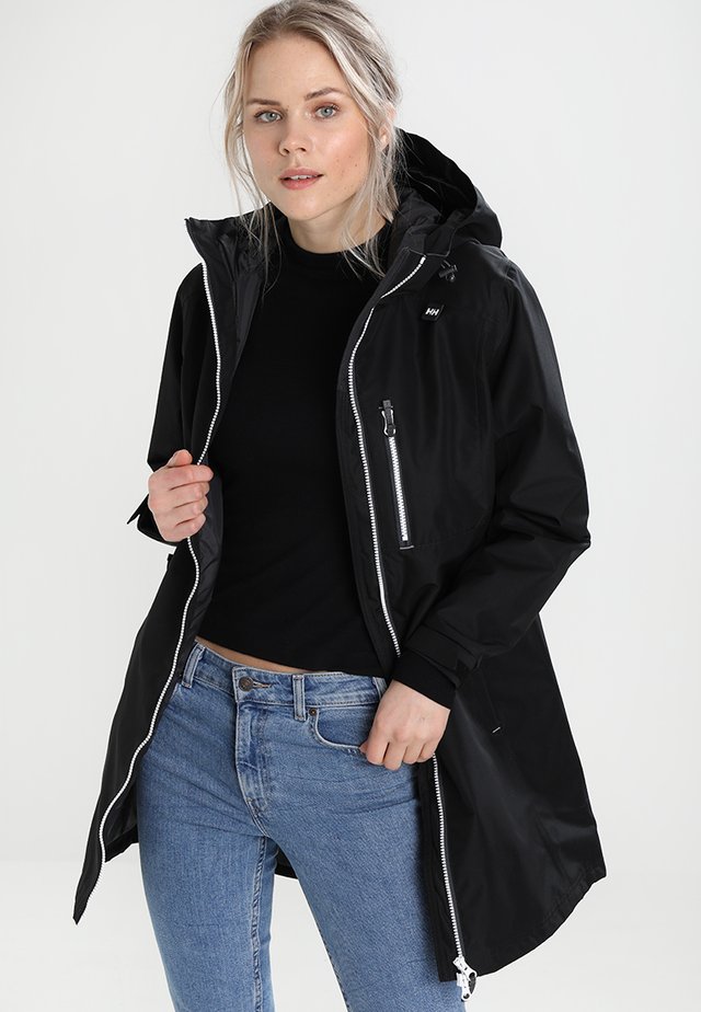 LONG BELFAST JACKET - Outdoor jacket - black