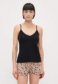 Anna Field - Set lenjerie de noapte - black/sand Imagine miniatură 1