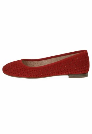 Caprice, Ballerines - red