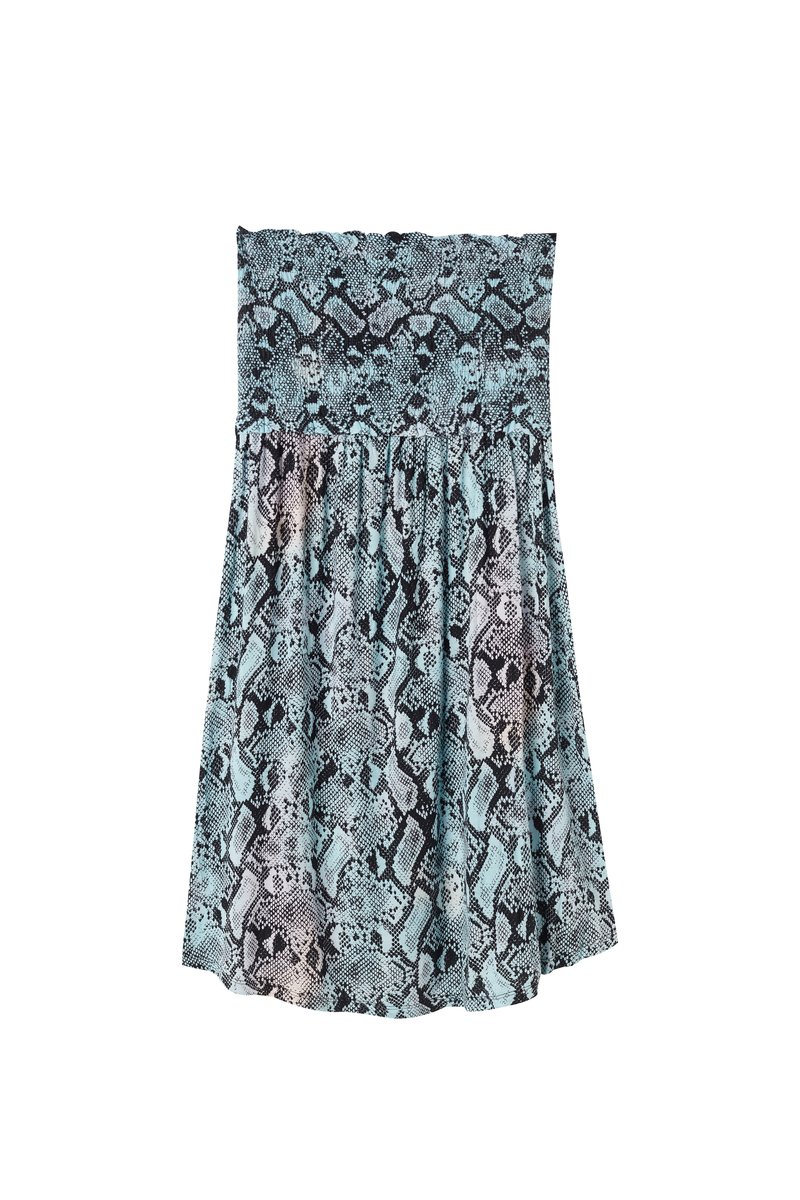 Damen Freizeitkleider | Tezenis Freizeitkleid blau snake print/blau-meliert - ID98990 Damen Freizeitkleider | Tezenis Freizeitkleid blau snake print/blau-meliert - ID98990