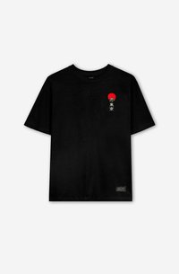 FUJI UNISEX - Marškinėliai su spaudiniu - black