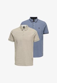 Niet geselecteerd, beige blau