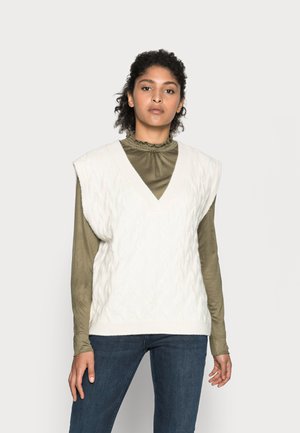 GALIA SLIPOVER - Jersey de punto - eggnog