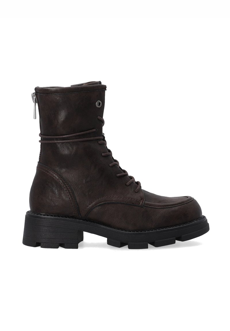 VENEZIA ANKLE BOOTS - Kotníkové boty na platformě - brown