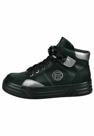 GINA  - Sneakers hoog - black metallics