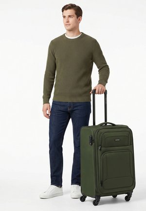 smartbox, EDITION 04 4 ROLLEN TROLLEY 67 CM MIT DEHNFALTE UNISEX - Trolley - slate-green