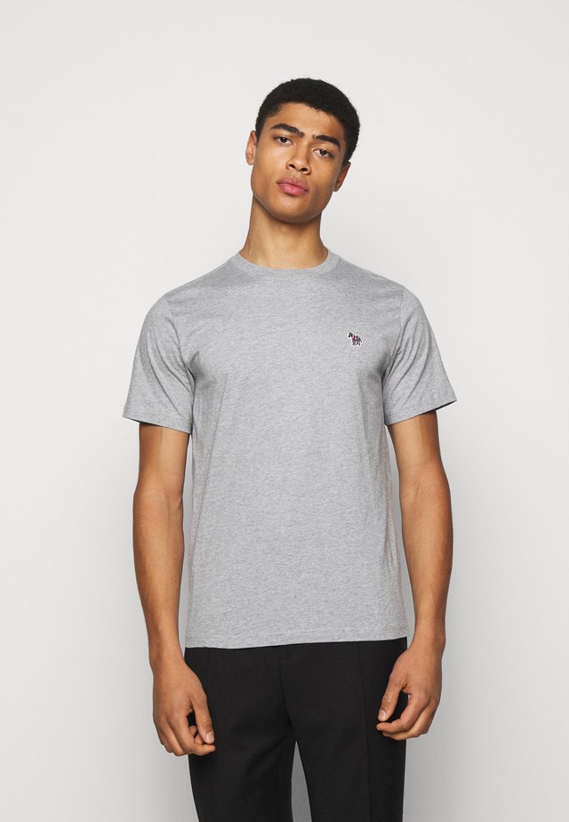MENS REG FIT ZEBRA - T-shirt basique - grey