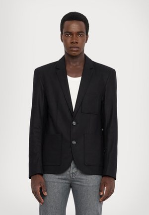 UNCONSTRUCTED WOOL BLAZER - Sako - black