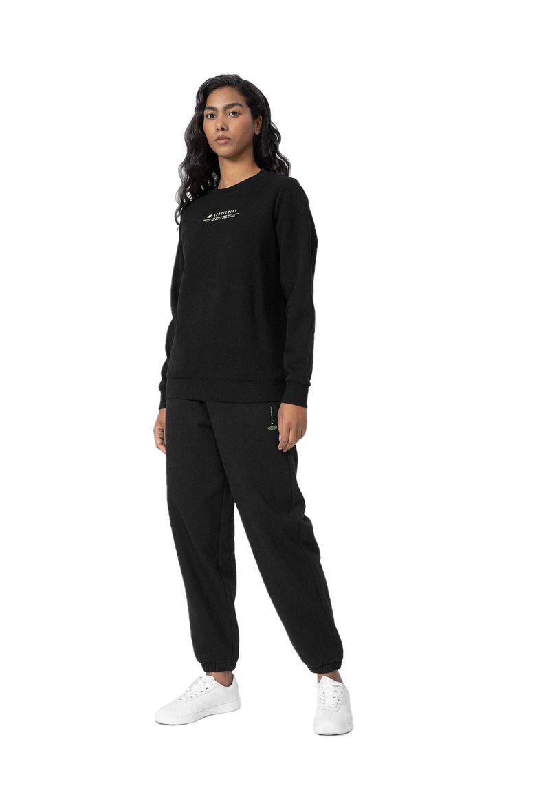 4F WITHOUT HOOD Sweater deep black/zwart Zalando.nl