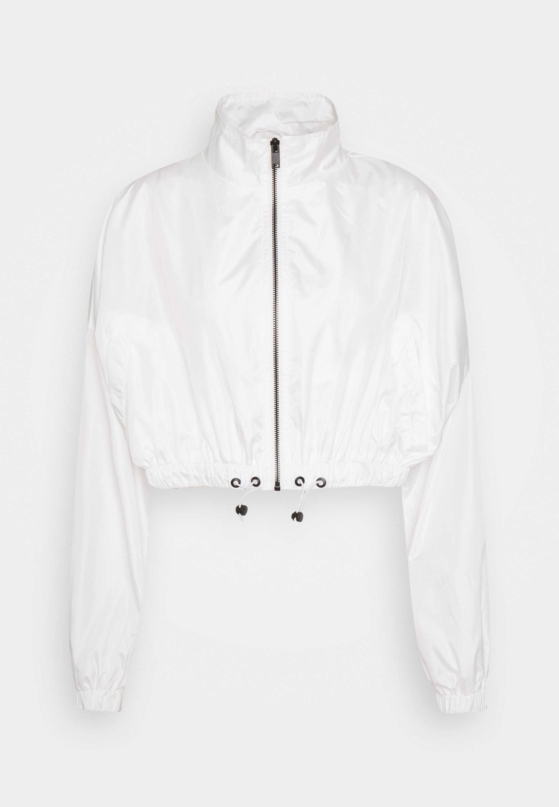 Sixth June JACKET Lett jakke white Zalando.no Sixth June CROPPED IRIDESCENT JACKET Treningsjakke black