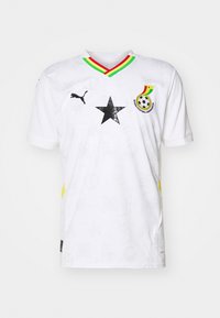 GHANA GFA HOME JERSEY REPLICA - Nogometni dres - puma white-pelé yellow