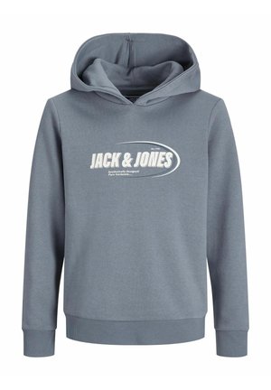 Jack & Jones Junior LOGO  - Hoodie - flint stone