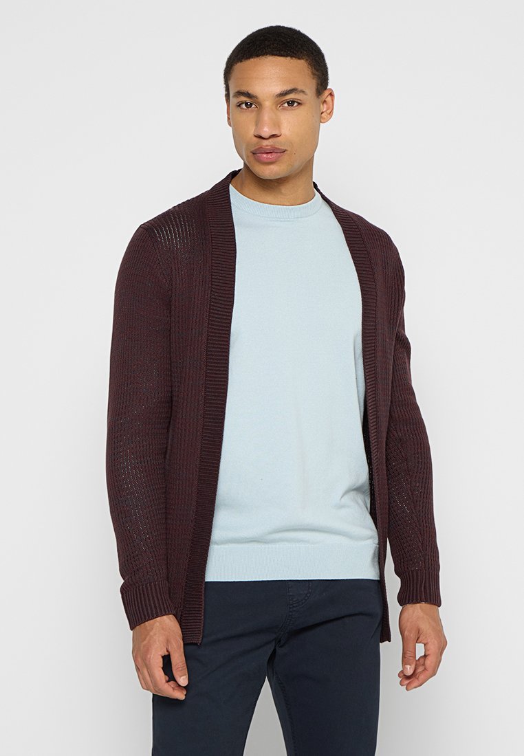 INDICODE JEANS Vest bordeauxrood