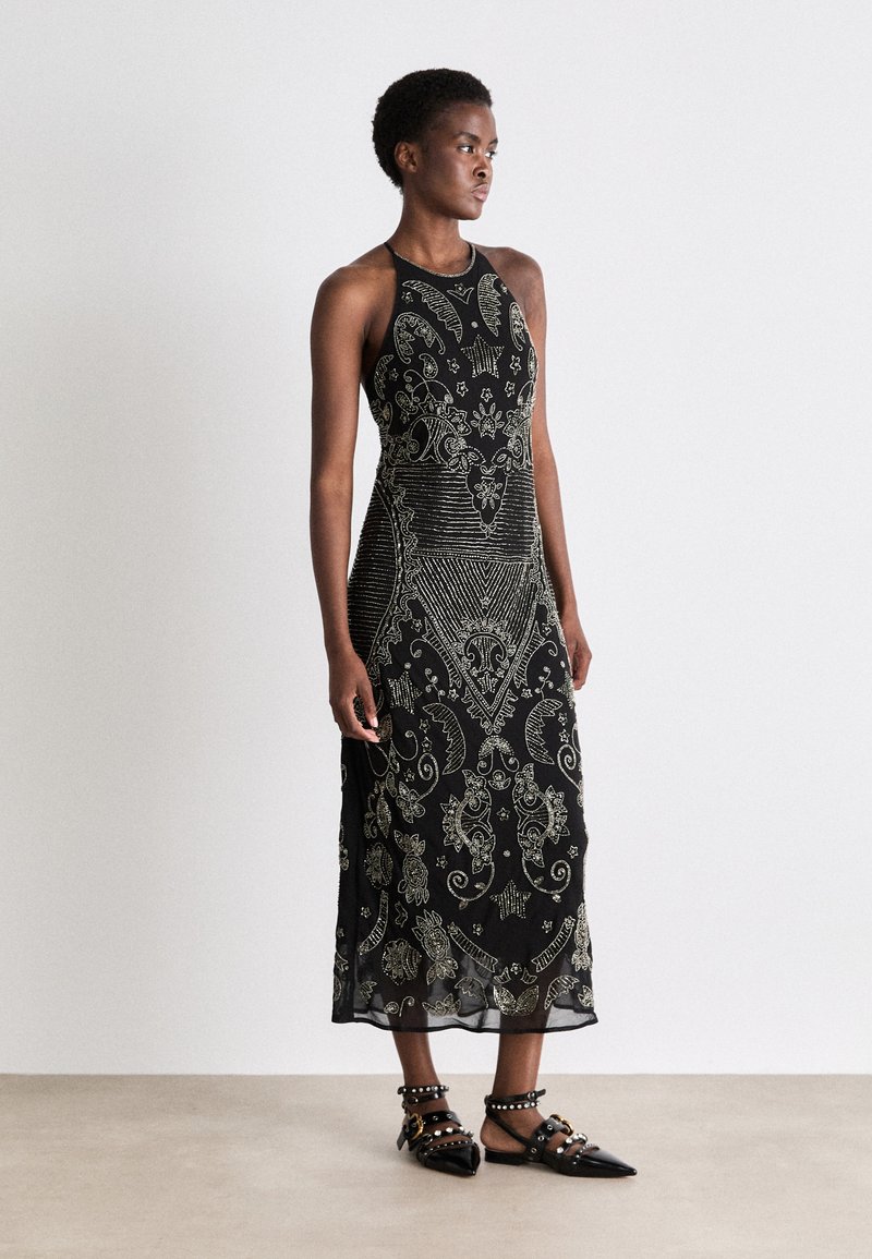 AllSaints CORALIE DRESS - Koktélruha / Partiruha - black