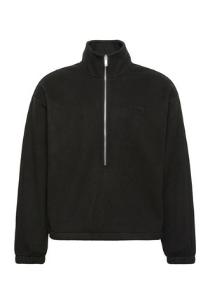 Calvin Klein, POLAR MOCK NECK - Sweat polaire - black