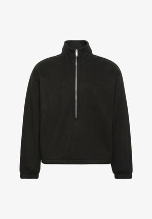 Calvin Klein, POLAR MOCK NECK - Sweat polaire - black
