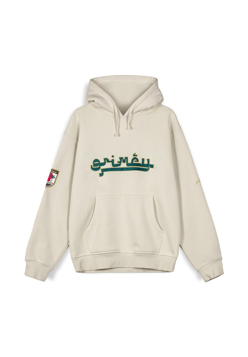 Grimey NABLUS STONES FW - Jersey con capucha - blanco