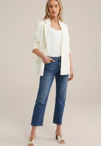WE Fashion BLUE RIDGE - Džínsy s rovným strihom - blue
