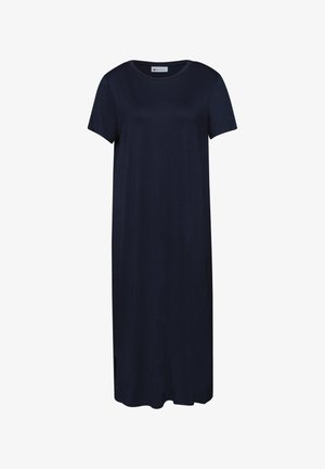 Street One, MIDI DRESS WITH SHORT-SLEEVE WITH SLOT DETAIL - Jerseykleid - shadowed navy