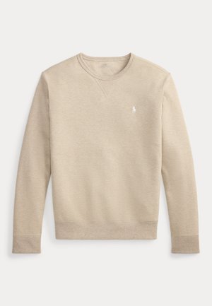 Polo Ralph Lauren, DOUBLE KNIT SWEATSHIRT - Суитшърт - tuscan beige heather