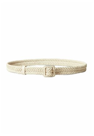 Ceinture tressée - ecru