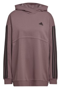 adidas Performance Jersey con capucha - mauve
