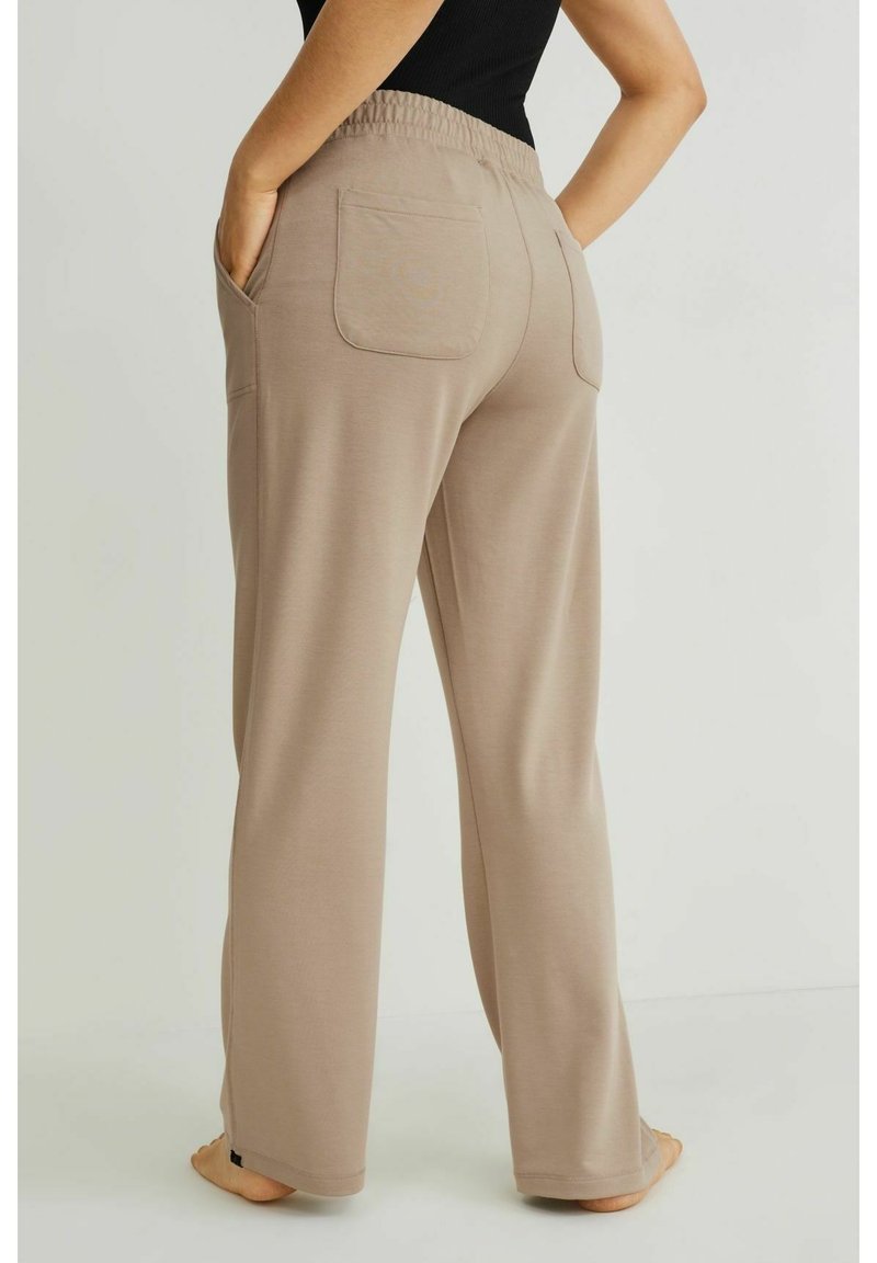 Damen Sportbekleidung | C&A Jogginghose taupe - KS17149 Damen Sportbekleidung | C&A Jogginghose taupe - KS17149