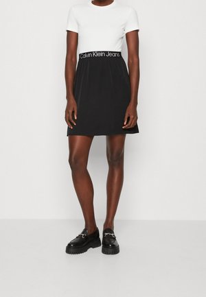 Žerzejové šaty - white