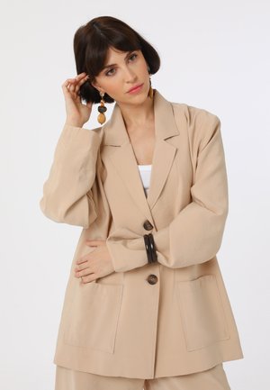 REFKA EXCLUSIVE - Abrigo corto - light brown