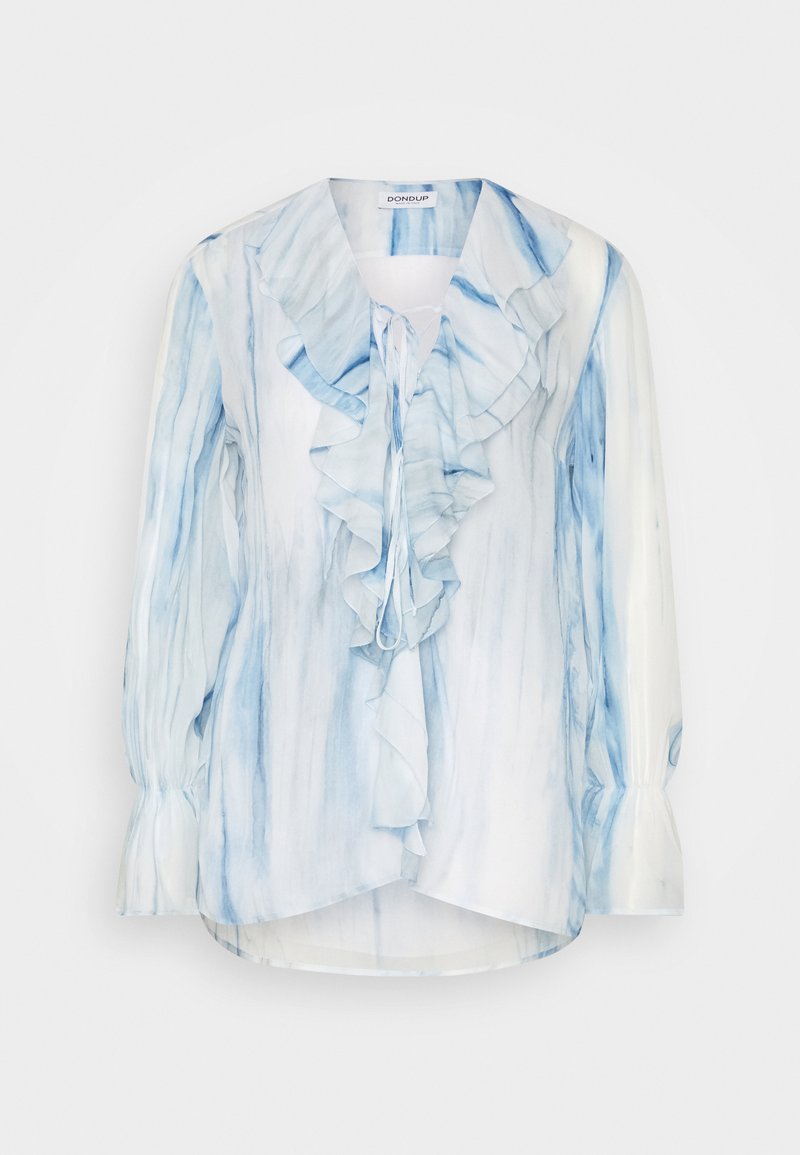 Damen Bekleidung | Dondup CAMICIA Tunika agua georgette/blau - EA34974 Damen Bekleidung | Dondup CAMICIA Tunika agua georgette/blau - EA34974
