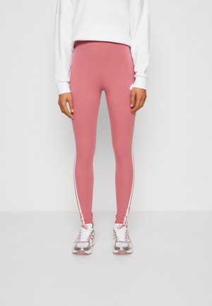 FUTURE ICONS THREE STRIPES - Leggings - Trousers - pink strata