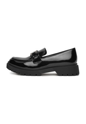 LOAFERS MOCCASINS - Čevlji brez vezalk - black