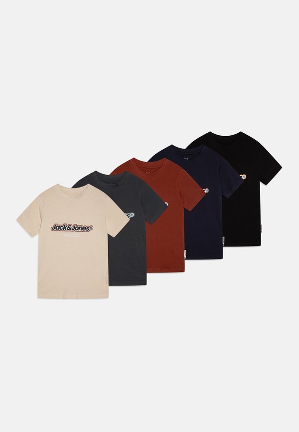 JORVESTERBRO NEWTON TEE 5 PACK - Print T-shirt