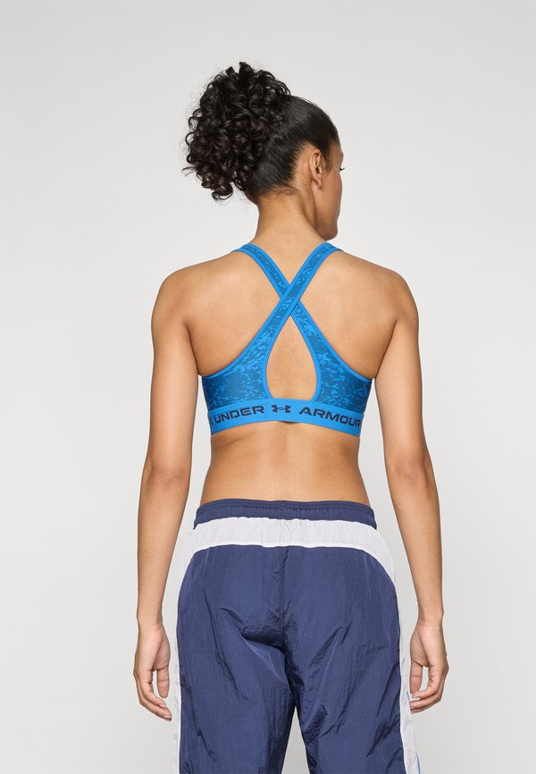 CROSSBACK MID PRINT - Medium support sports bra3