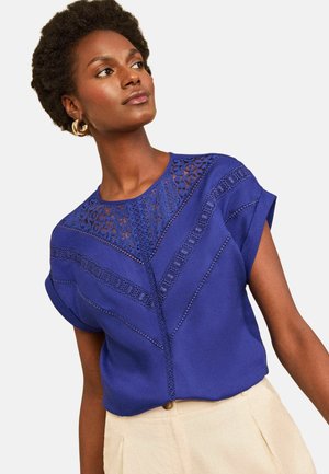 Love & Roses, Blouse - blue
