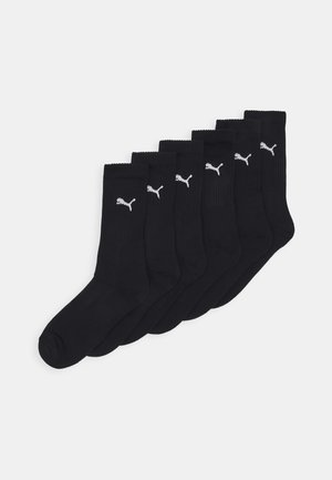 CREW UNISEX 6 PACK - Calcetines de deporte - black