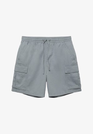 PULL&BEAR, CARGO BERMUDA SHORTS - Shorts - grey
