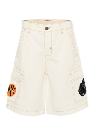 Shorts di jeans - ivory